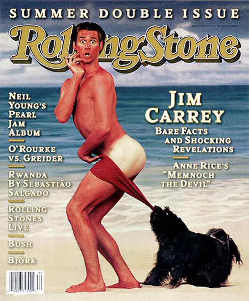 ROLLING STONE magazine side cover Issue 712-713 13 July 1995