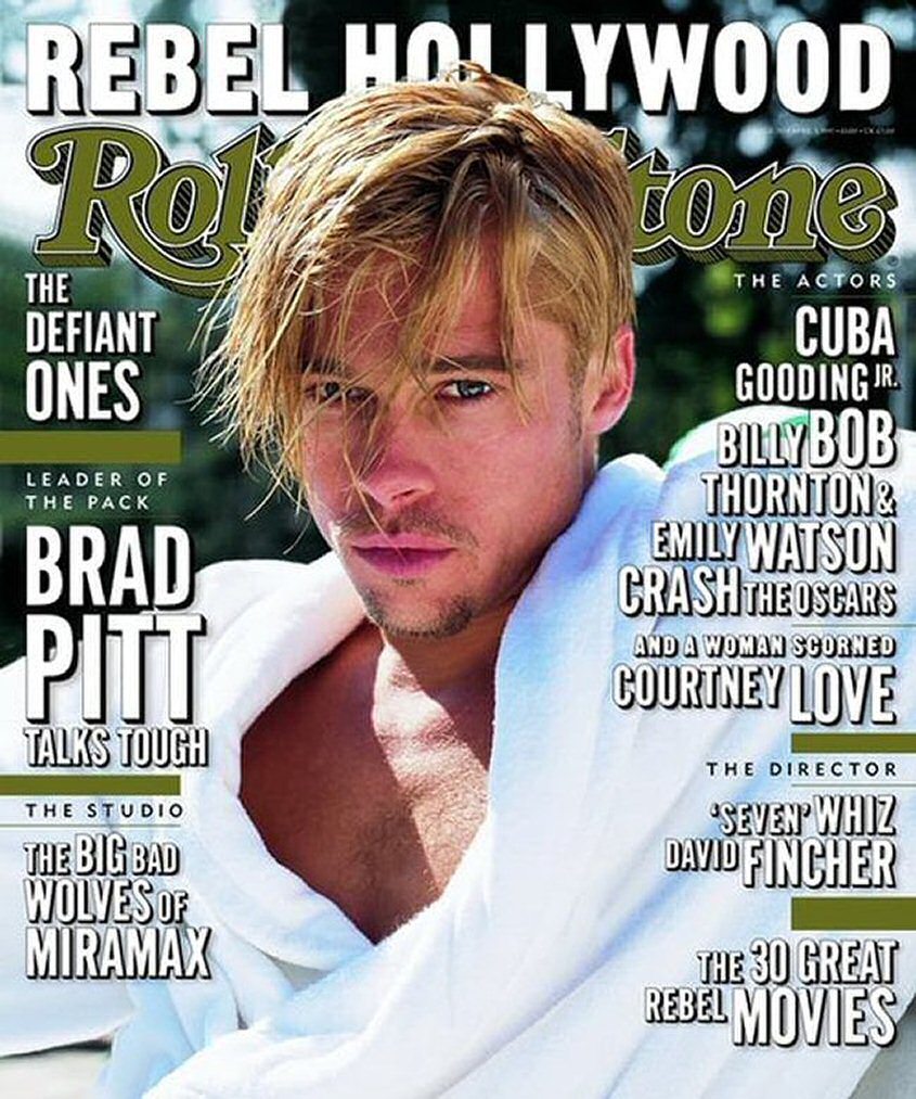 ROLLING STONE magazine side cover Issue 757 3 April 1997