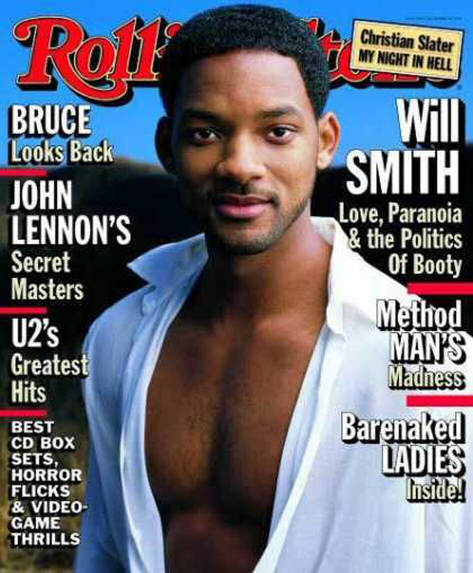 ROLLING STONE magazine side cover Issue 801 10 December 1998