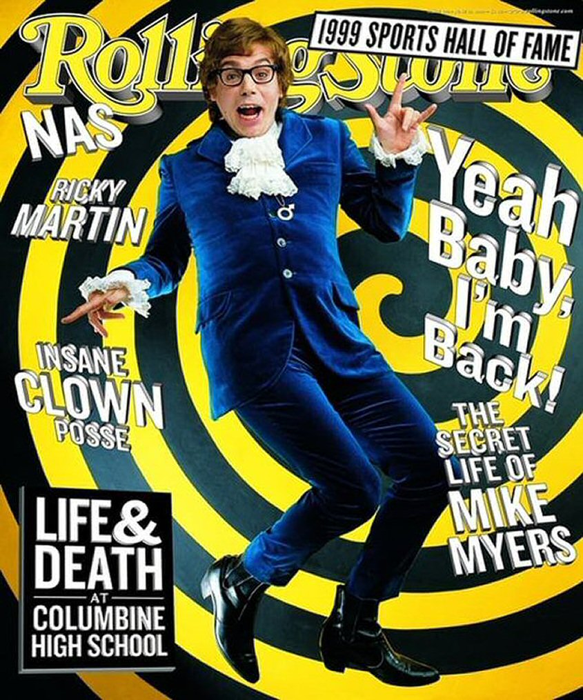 ROLLING STONE magazine side cover Issue 814 10 June 1999
