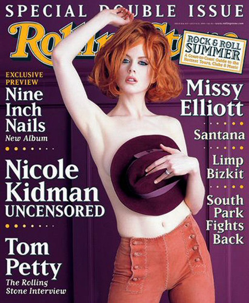 ROLLING STONE magazine side cover Issue 816-817 8 July 1999