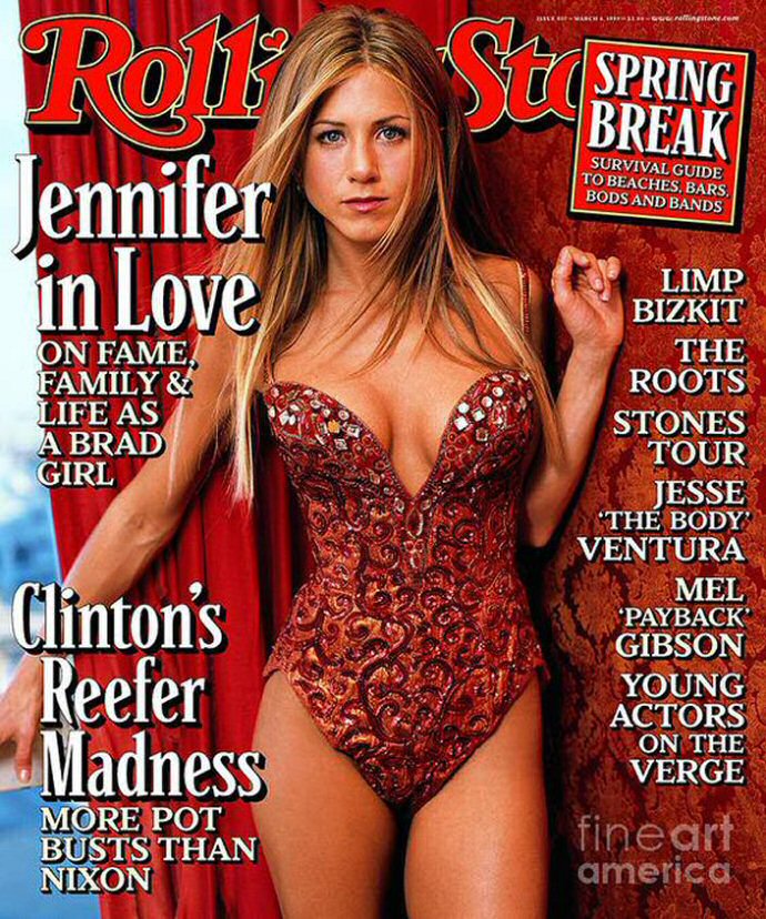 ROLLING STONE magazine side cover Issue 807 15 February 2001