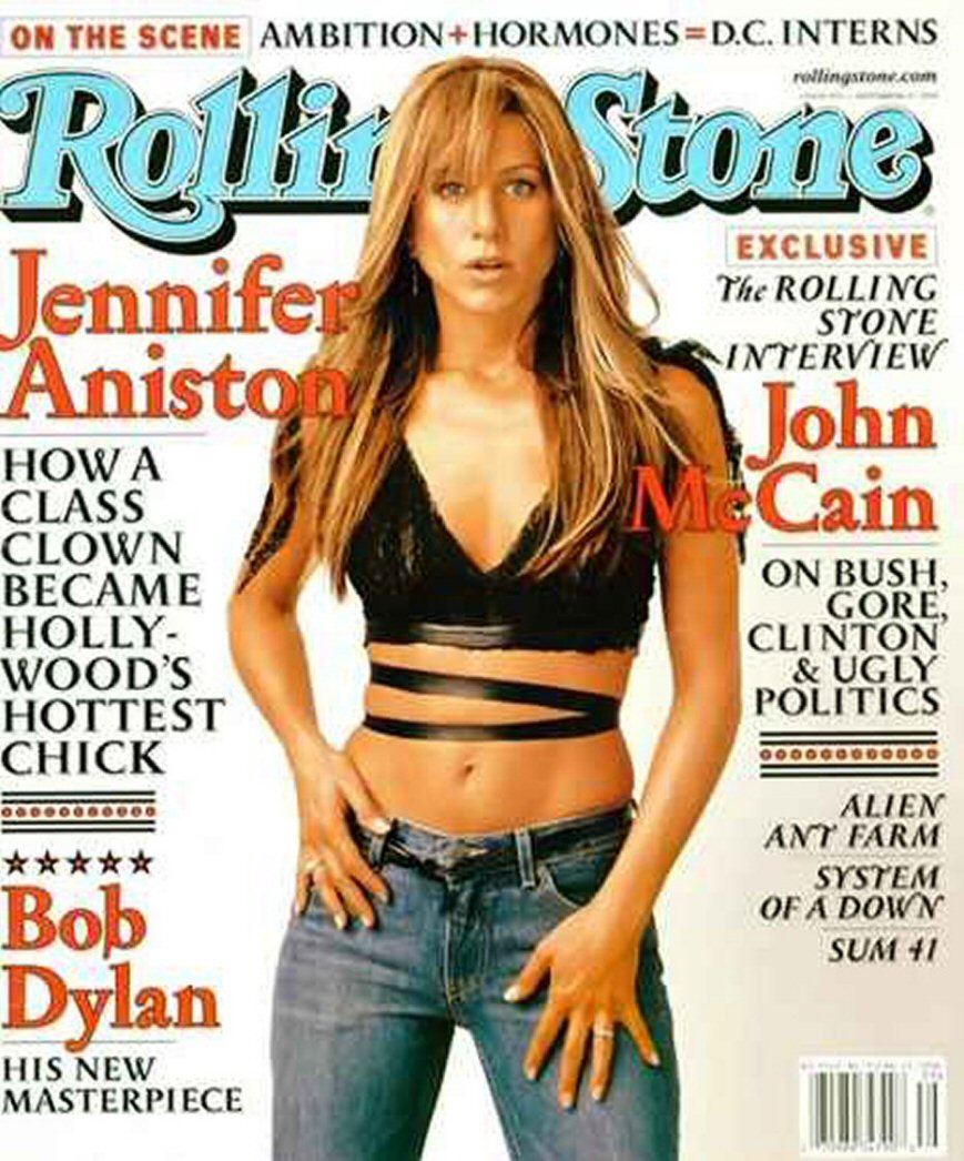 ROLLING STONE magazine side cover Issue 878 27 September 2001