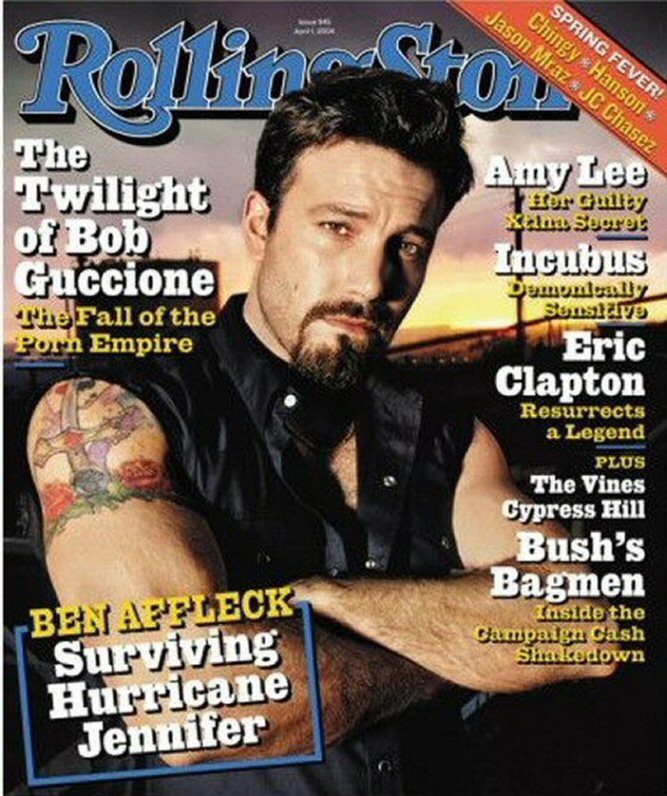 ROLLING STONE magazine side cover Issue 945 1 April 2004