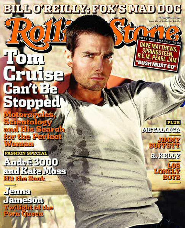 ROLLING STONE magazine side cover Issue 956 2 September 2004