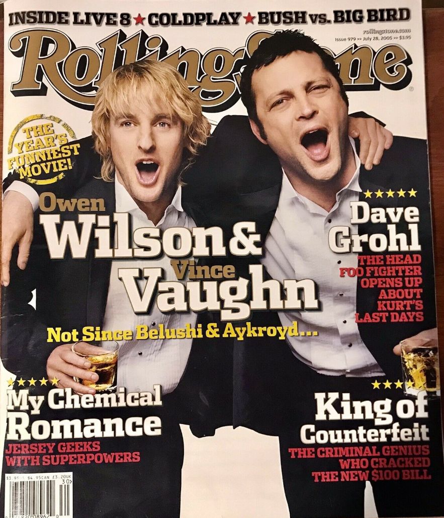 ROLLING STONE magazine side cover Issue 979 28 July 2005