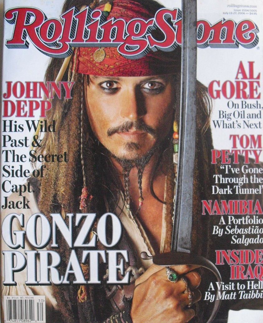 ROLLING STONE magazine side cover Issue 1004-1005 13 July 2006
