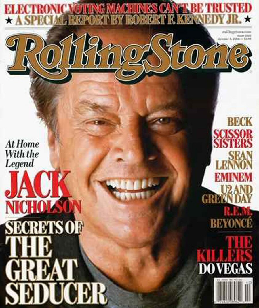 ROLLING STONE magazine side cover Issue 1010  October 2006