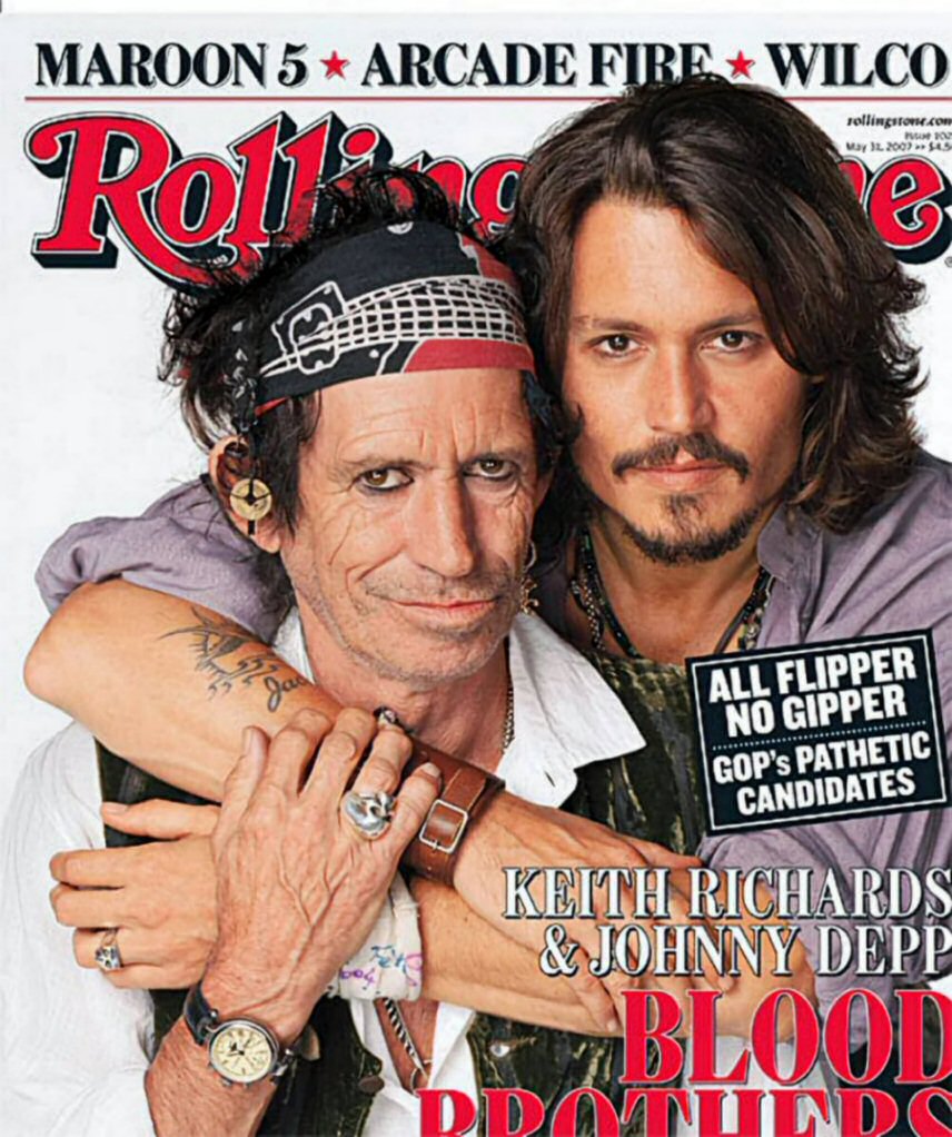 ROLLING STONE magazine side cover Issue 1027 31 May 2007