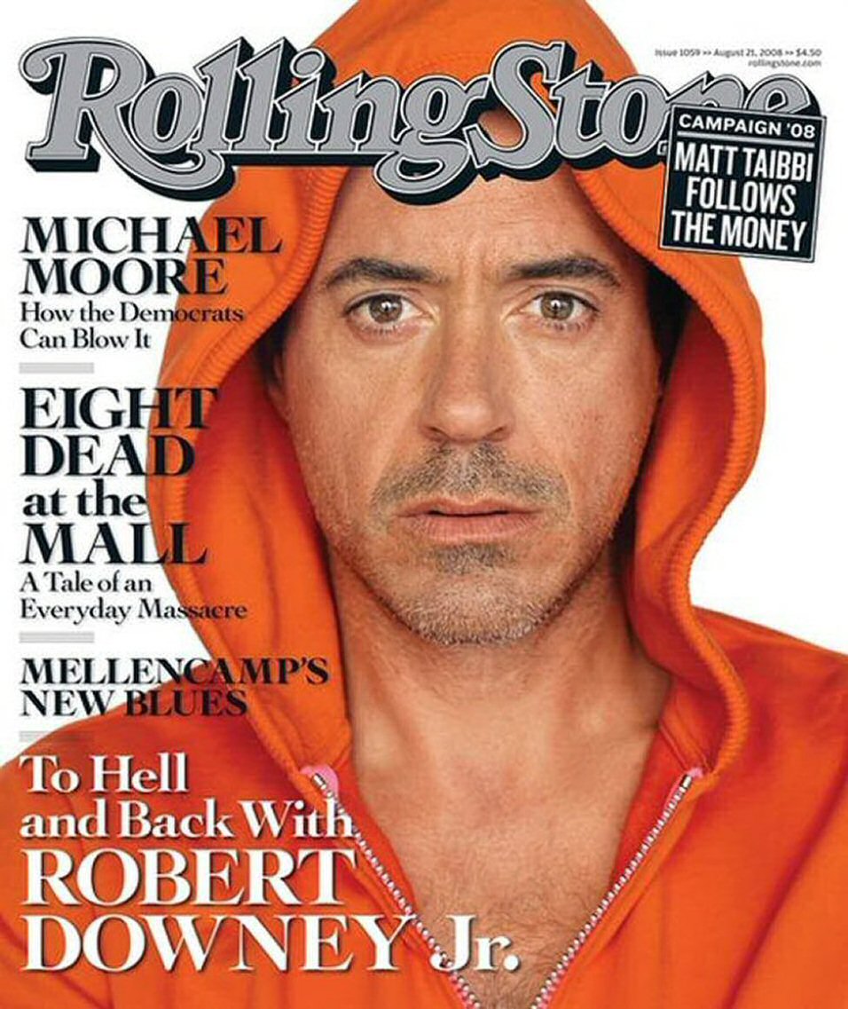 ROLLING STONE magazine side cover Issue 1059 21 August 2008