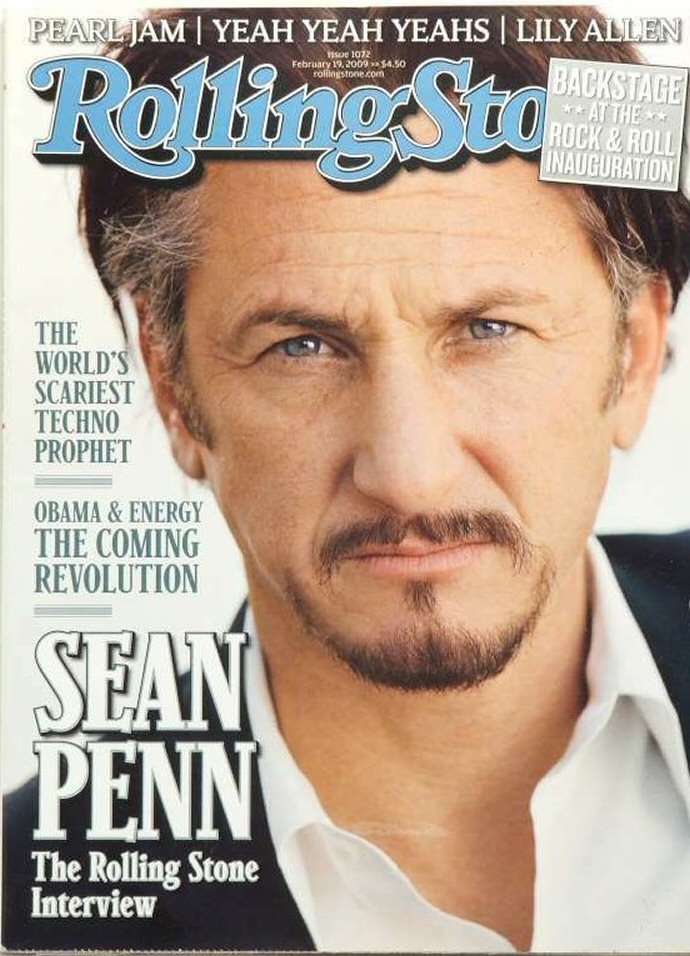 ROLLING STONE magazine side cover Issue 1072 19 February 2009