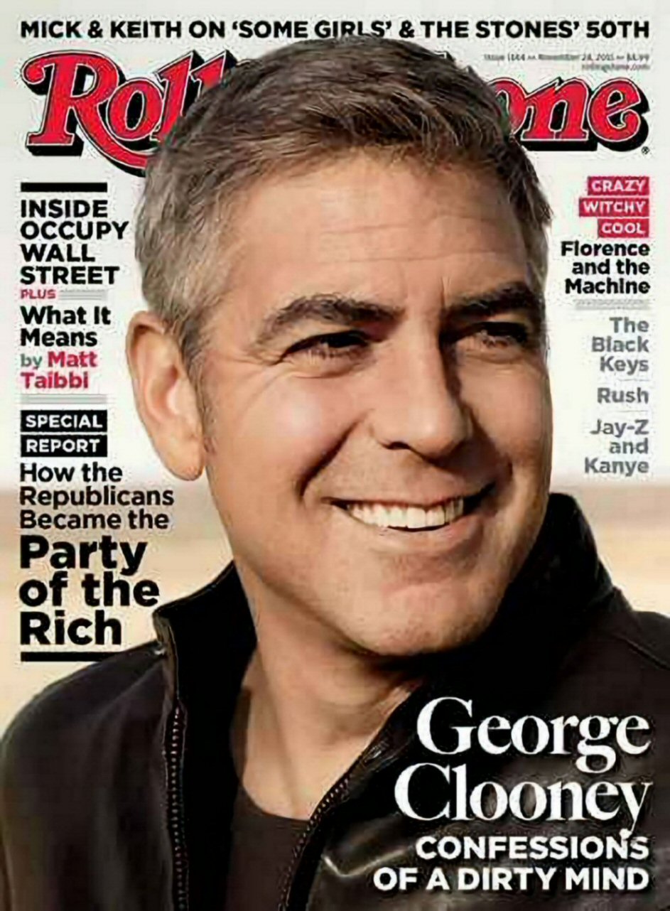 ROLLING STONE magazine side cover Issue 1144 24 November 2011