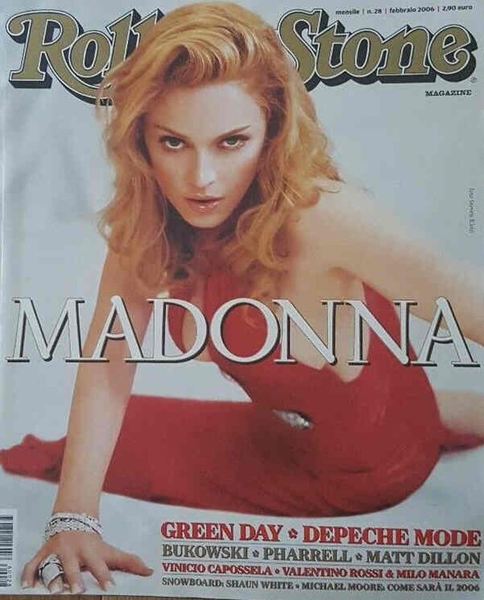 ROLLING STONE ITALY magazine side cover  February 2006