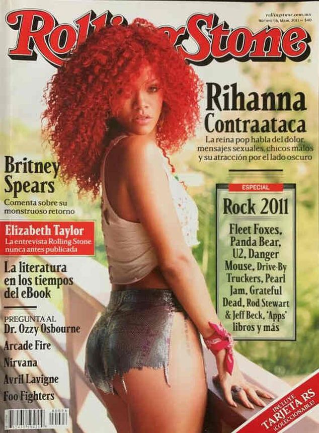 ROLLING STONE (MX) magazine side cover Issue 96  May 2011