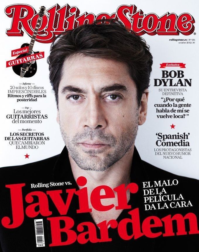 ROLLING STONE SPAIN magazine side cover Issue 156  October 2012