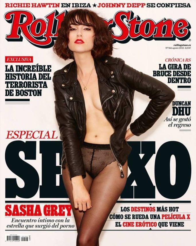 ROLLING STONE SPAIN magazine side cover Issue 166  August 2013