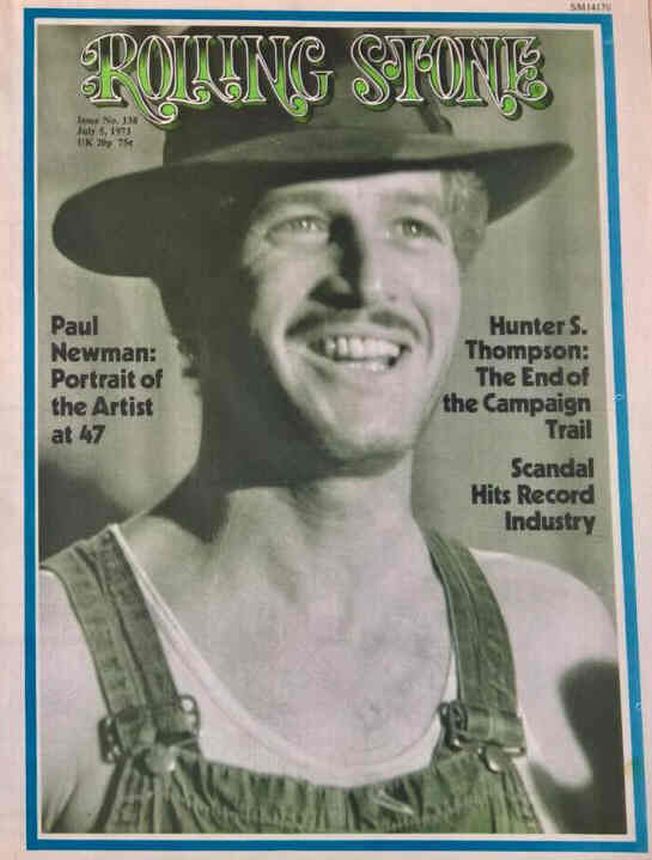 ROLLING STONE UK magazine side cover 5 July 1973