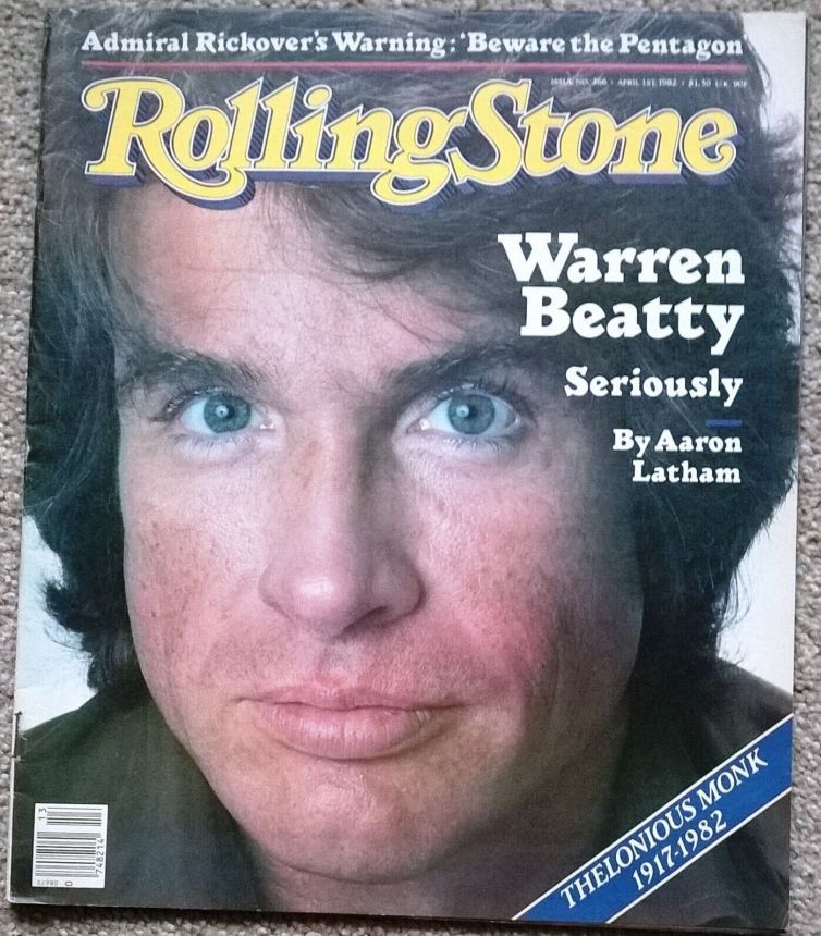 ROLLING STONE UK magazine side cover 1 April 1982