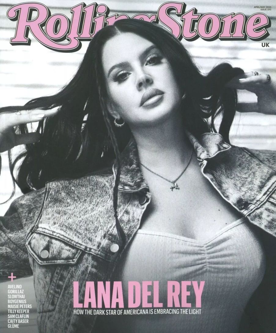 ROLLING STONE UK magazine side cover  April/May 2023