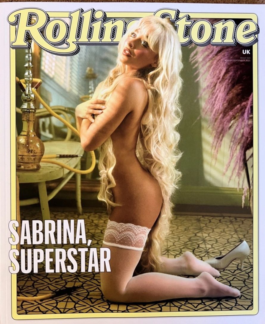 ROLLING STONE UK magazine side cover  August/September 2025