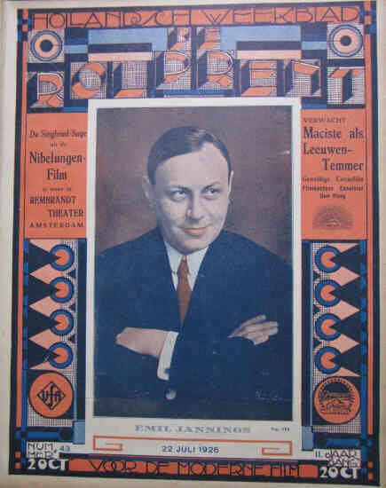 ROLPRENT | DE magazine side cover Issue 43 22 July 1926