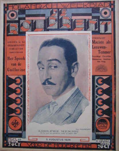 ROLPRENT | DE magazine cover Issue 45 5 August 1926