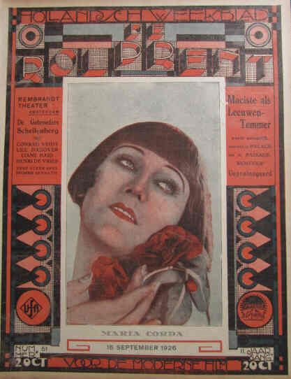 ROLPRENT | DE magazine side cover Issue 51 16 September 1926