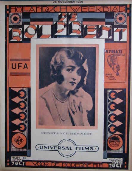 ROLPRENT | DE magazine side cover Issue 61 25 November 1926