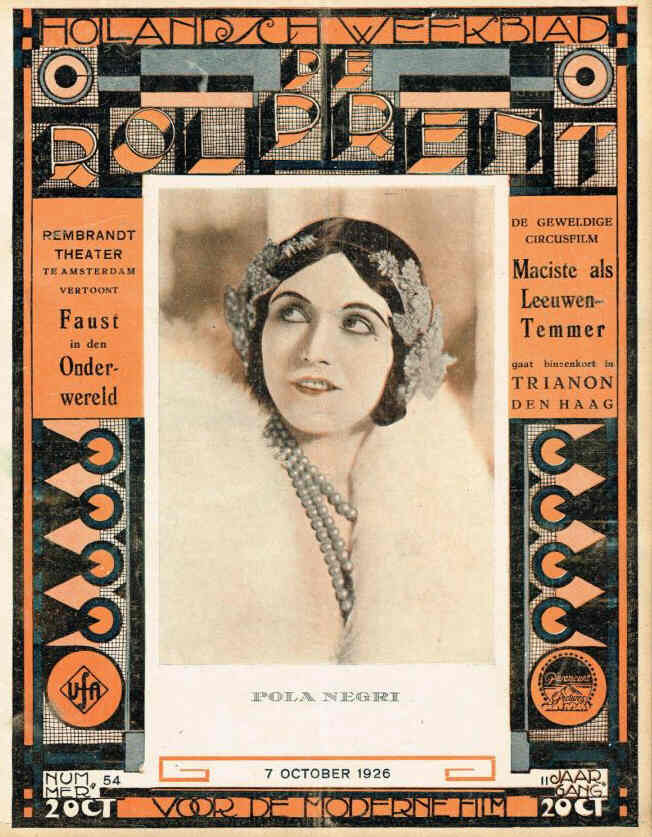 ROLPRENT | DE magazine side cover Issue 54 7 October 1926