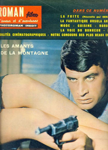ROMAN FILM DAMOUR ET DADVENTURES magazine side cover Issue 6 15 June 1965
