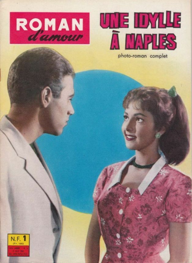 ROMAN D AMOUR magazine side cover 15 April 1961