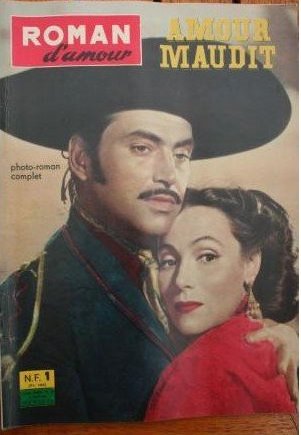 ROMAN D AMOUR magazine side cover 5 April 1962