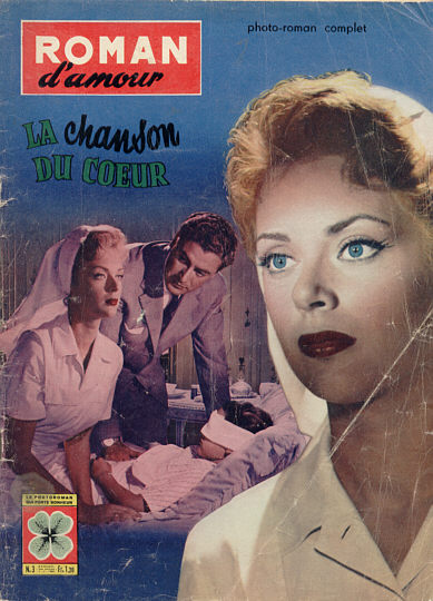 ROMAN D AMOUR magazine side cover Issue 3  1963