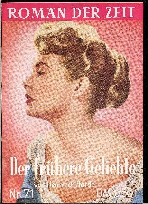 ROMAN DER ZEIT magazine side cover Issue 71  