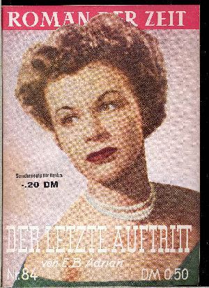 ROMAN DER ZEIT magazine side cover Issue 84  