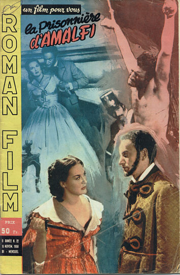 ROMAN FILM UN FILM POUR VOUS magazine side cover November 1958