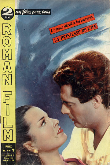 ROMAN FILM UN FILM POUR VOUS magazine side cover October 1960