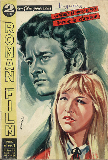 ROMAN FILM UN FILM POUR VOUS magazine side cover November 1960