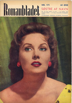 ROMANBLADET magazine side cover Issue 171 5 December 1957