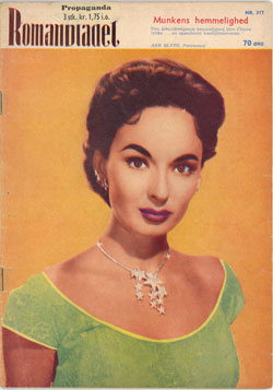 ROMANBLADET magazine side cover Issue 317 22 September 1960