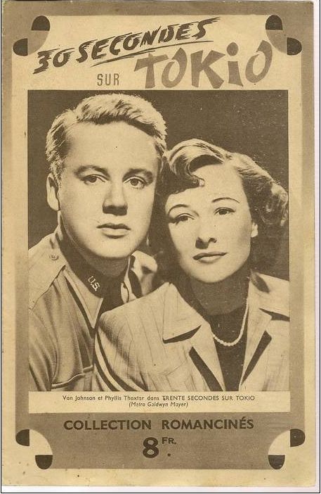 COLLECTION ROMANCINES magazine side cover 15 June 1945