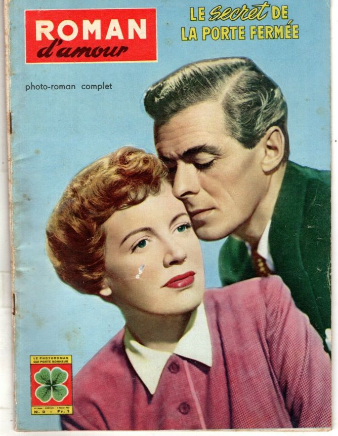 ROMAN D AMOUR magazine side cover Issue 2  February 1963
