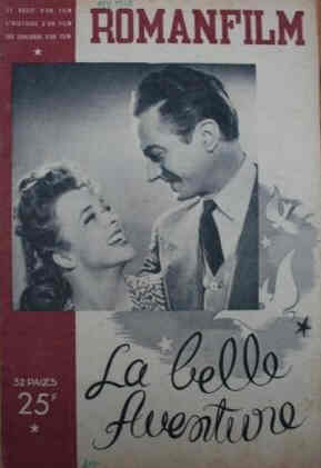 ROMANFILM magazine side cover 8 January 1946