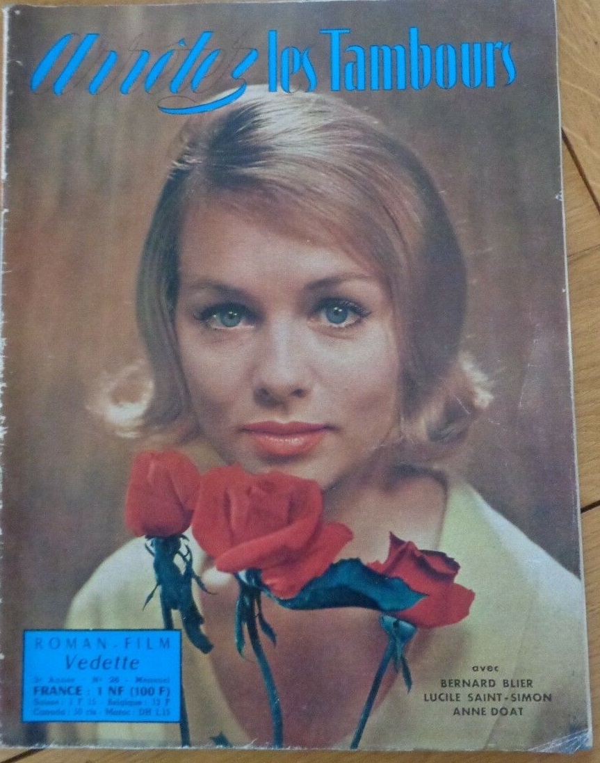 ROMAN FILM VEDETTE magazine side cover Issue 26  July 1961