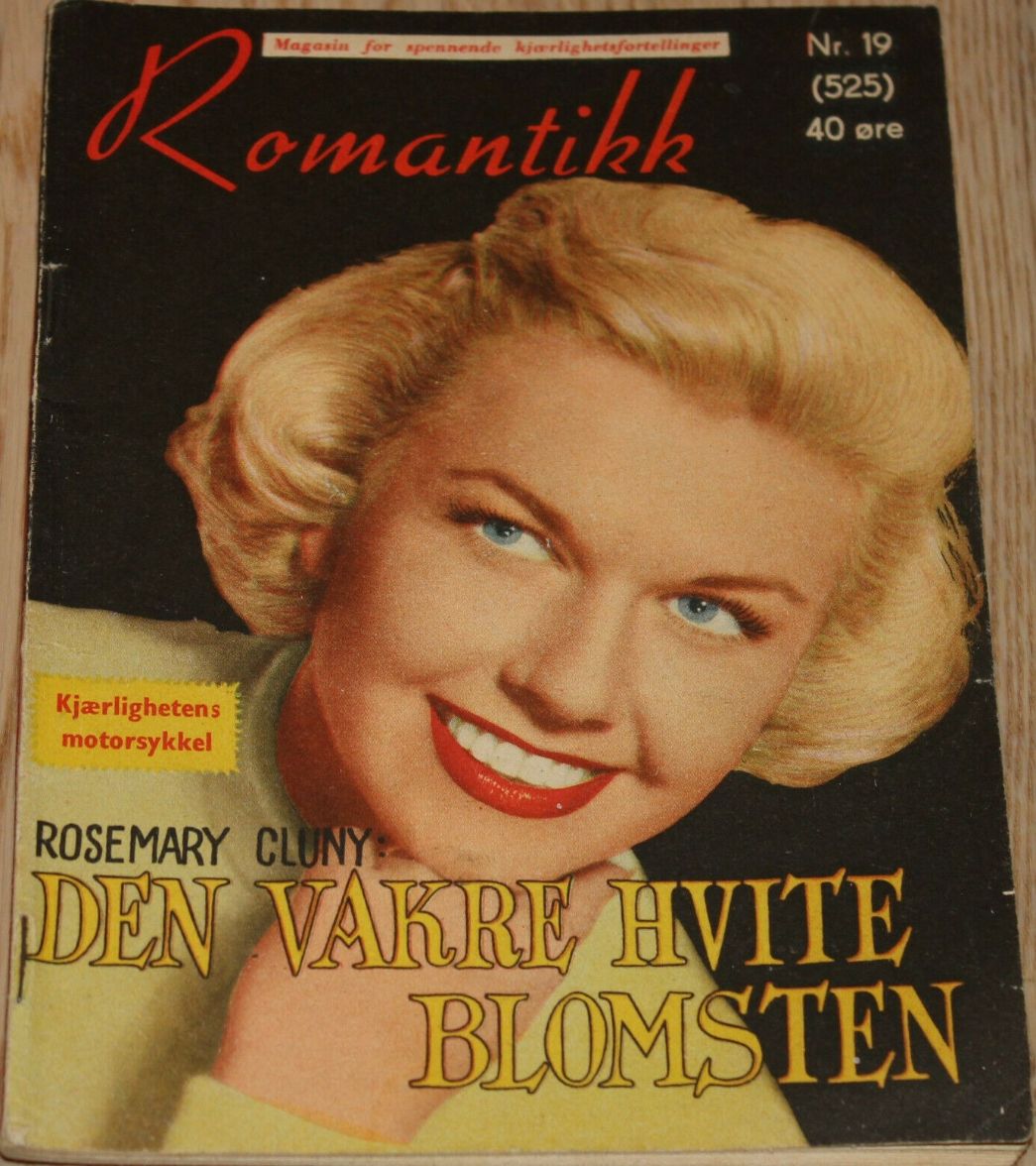 ROMANTIKK magazine side cover Issue 19   1955