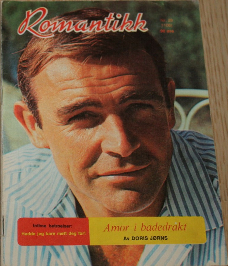 ROMANTIKK magazine side cover Issue 29   1966