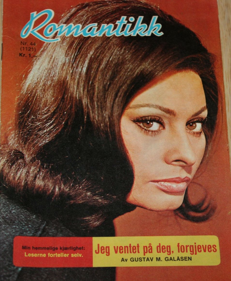 ROMANTIKK magazine side cover Issue 44(1121)   1966
