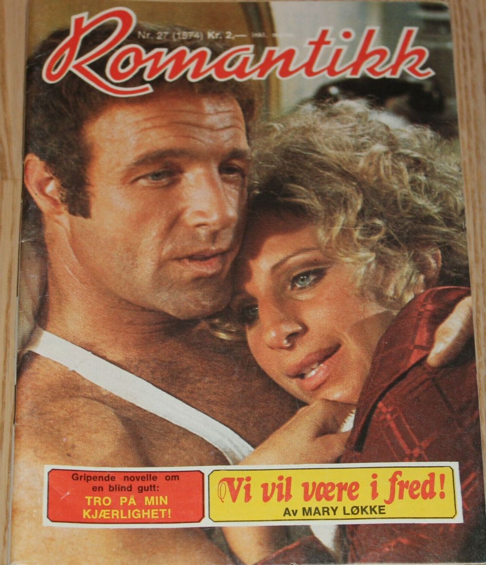 ROMANTIKK magazine side cover Issue 27   1975