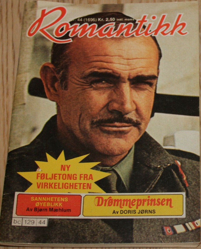 ROMANTIKK magazine side cover Issue 44   1977
