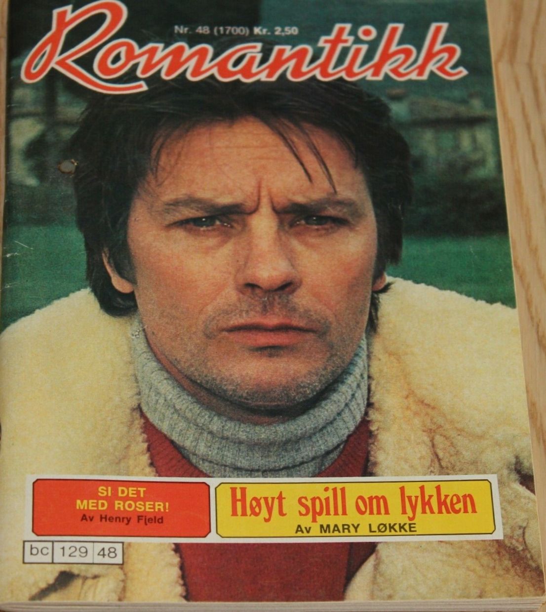 ROMANTIKK magazine side cover Issue 48   1977